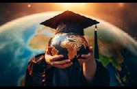 Daily Thought image: silhouette of a person thinking near sunrise